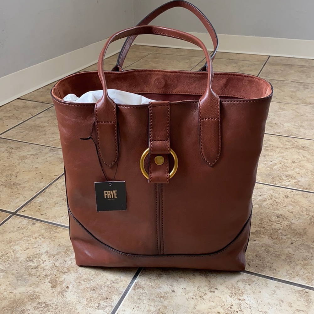 Frye Leather Ring Tote